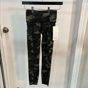 Lululemon Athletica Camo Leggings